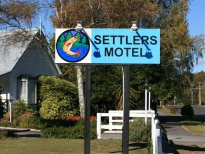 Settlers Motel Turangi Exterior photo